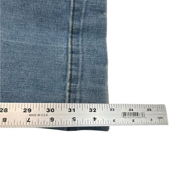 Wrangler Women's 34 x 36 Bootcut Flared Blue Jeans - Picture 6 of 9